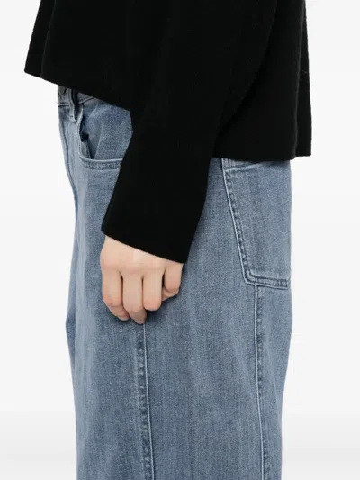 Eileen Fisher Lantern Jeans In Blue