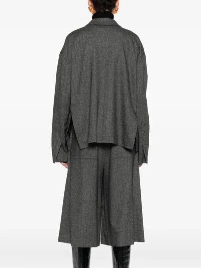 单排扣西装夹克