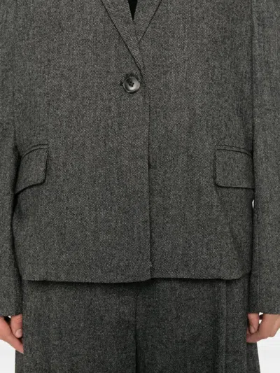 单排扣西装夹克