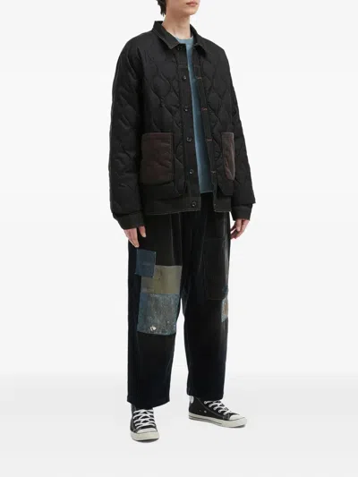 Aftermaths Quilted Padded Jacket In Green