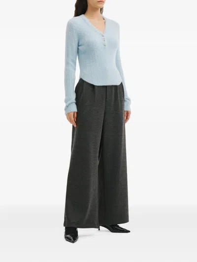B+ab Pleated Trousers In Gray