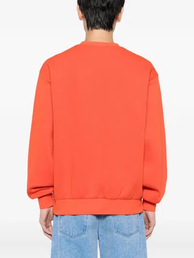 Chocoolate Graphiced Sweatshirt In Orange