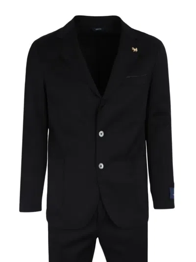 Tombolini Zero Gravity Button Suit In Black