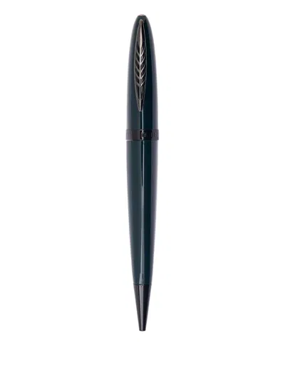 Pineider Tempi Moderni Ballpoint Pen (15cm X 1.52cm) In Black