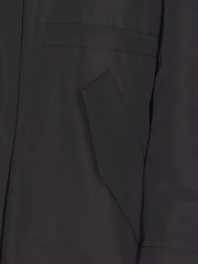 Lou Andrea Reversible Hooded Jacket In Black