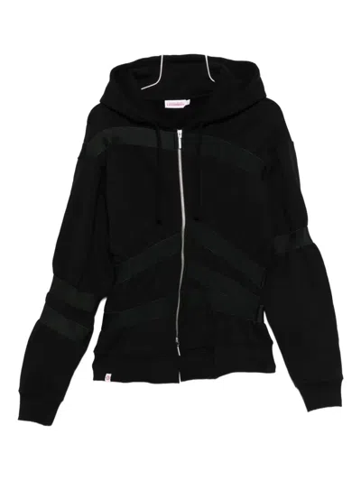 Charles Jeffrey Loverboy Zip-up Hooded Jacket In Black