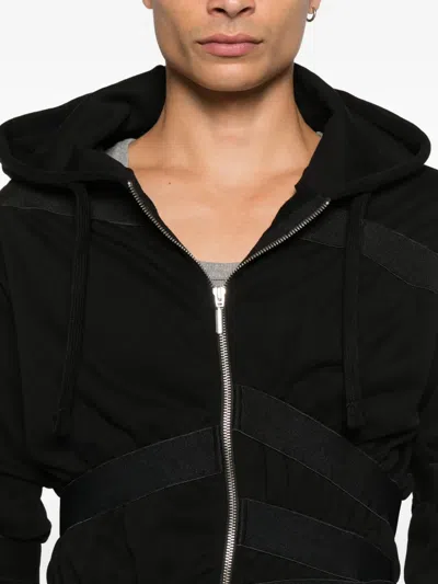 Charles Jeffrey Loverboy Zip-up Hooded Jacket In Black
