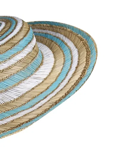 Yesey Striped Hat In Multi