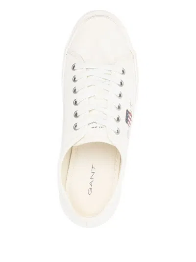 Gant Man Sneakers White Size 7 Textile Fibers In White