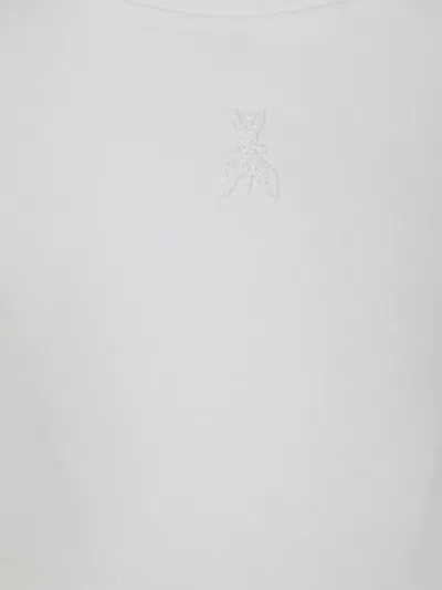 Patrizia Pepe Girl Logo-detail T-shirt In White