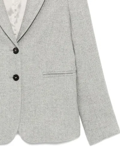 Antonelli Single-breasted Blazer In Gold