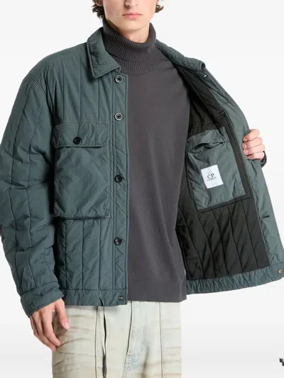 C.p. Company C.p.company Gd Liner Jacket In Green