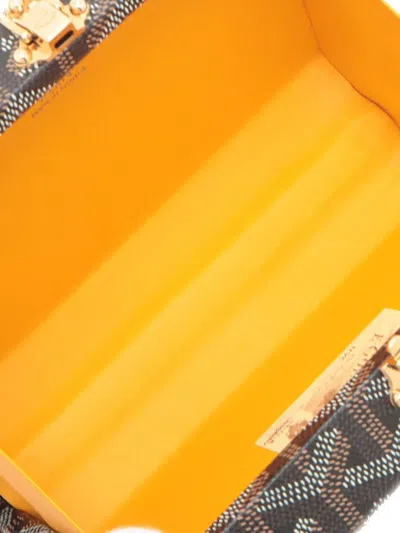 Pre-owned Goyard 2000-2025 Ine Minaudiere Trunk Bag Crossbody Bag In Black