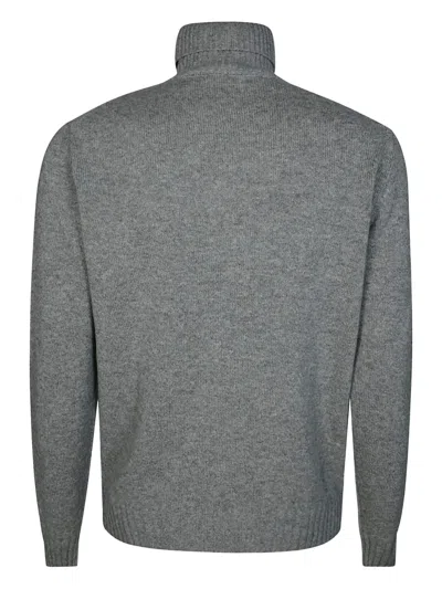 Filippo De Laurentiis Turtleneck Sweater In Gray