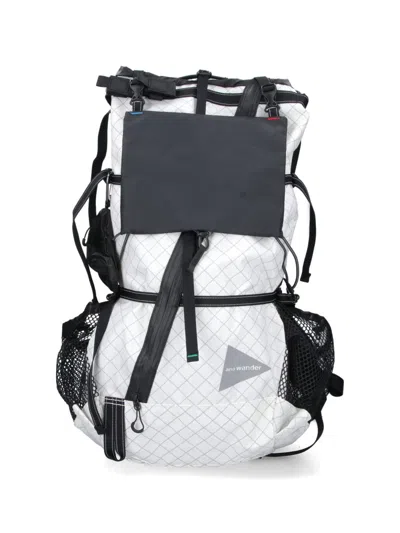 And Wander Ecopack 40l Backpack In White