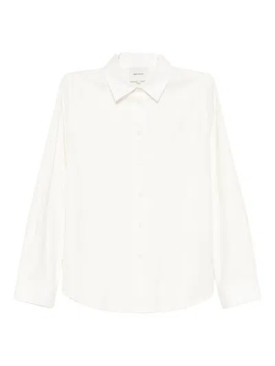 Reformation Alfie Shirt In White