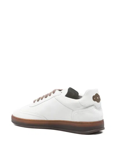 Soldini80 Nabuk Sneakers In White