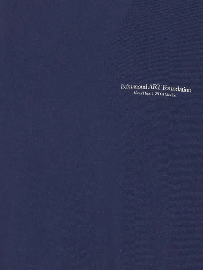 Edmmond Studios Crew-neck T-shirt In Blue