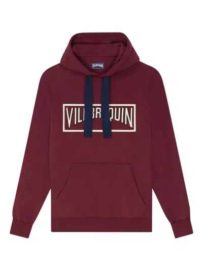 Vilebrequin Embroidered Hoodie In Red