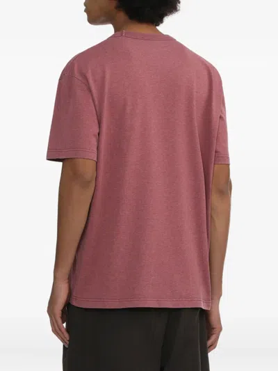 Apc Logo-print T-shirt In Red