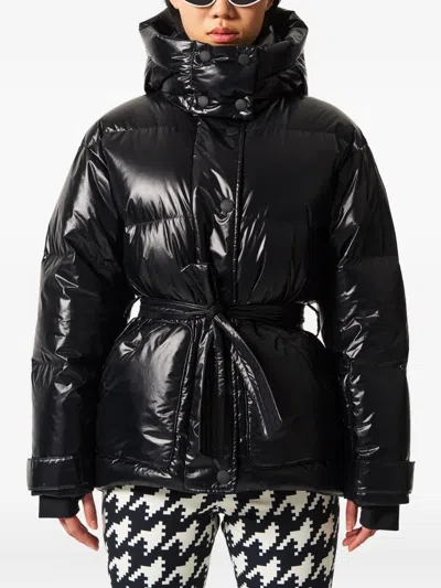 Perfect Moment Cortina Down Parka Jacket L In Black