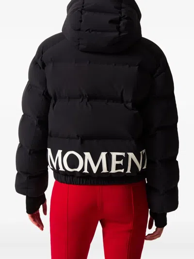 Perfect Moment Maya Hooded Jacket In Black