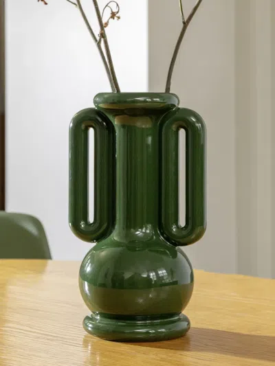 &k Amsterdam Amfora Vase In Green