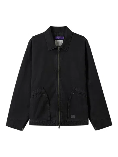 拉链衬衫式夹克