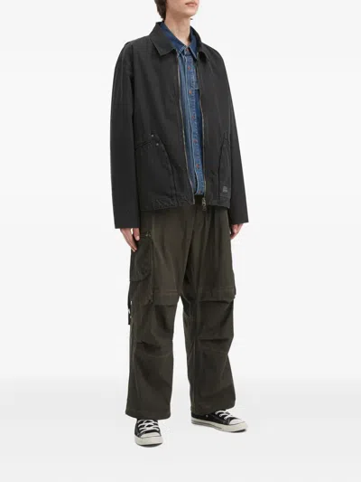 拉链衬衫式夹克