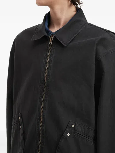 拉链衬衫式夹克