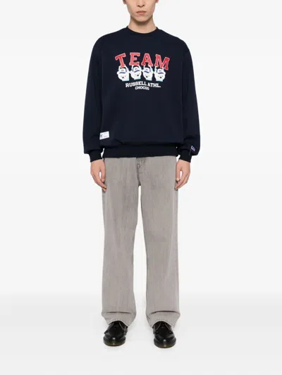 Chocoolate Graphiced Sweatshirt In Blue