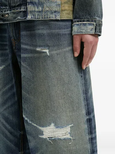 Aftermaths Ripped Jeans In Blue