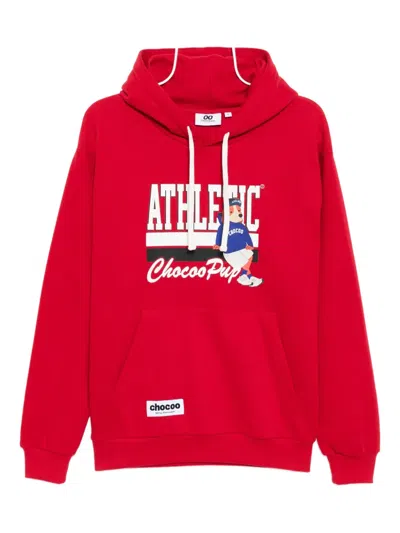 Chocoolate Chocoo-pup Hoodie In Red