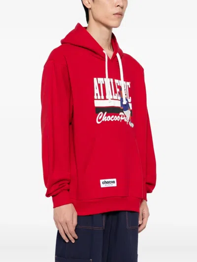 Chocoolate Chocoo-pup Hoodie In Red