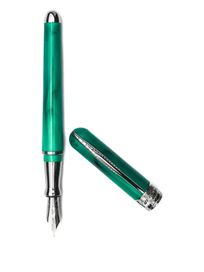 Pineider Avatar Ur Fountain Pen (14.8cm X 1.42cm) In Green