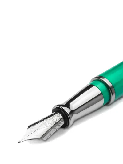Pineider Avatar Ur Fountain Pen (14.8cm X 1.42cm) In Green