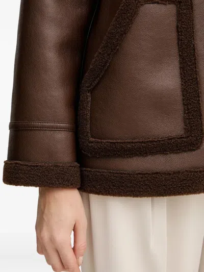 Silvian Heach Buckle-detail Jacket In Brown