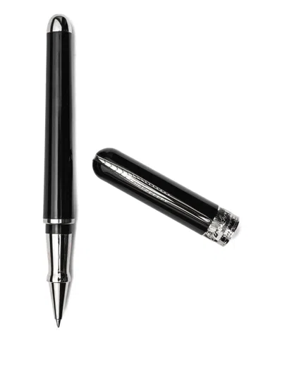 Pineider Avatar Ur Rollerball Pen (14.8cm X 1.42cm) In Black