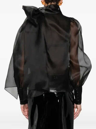 Lita Couture Ellise Blouse In Black