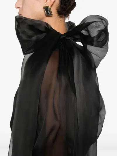 Lita Couture Ellise Blouse In Black