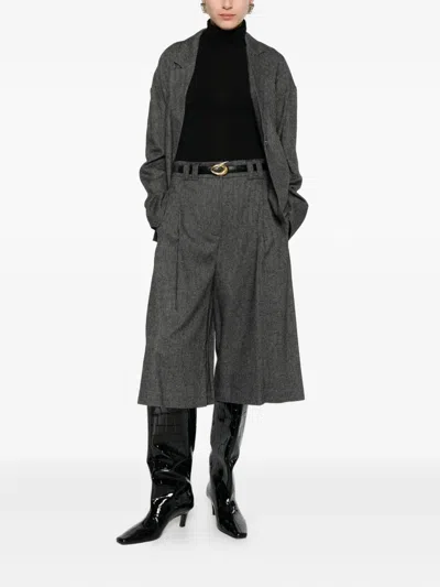 Solotre Roll-neck Sweater In Black