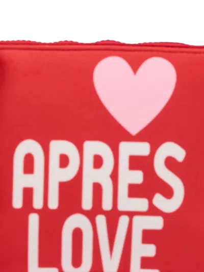 Mc2 Saint Barth Aline Zip Pouch In Red