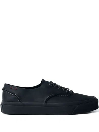 Vans Low-top Logo Sneakers In Black