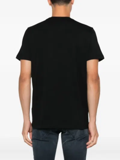 Dondup Logo-print T-shirt In Black