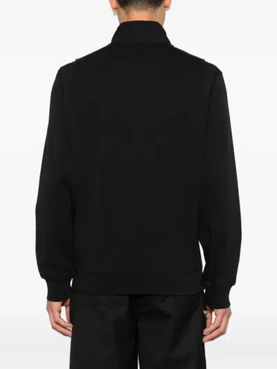 Moose Knuckles Patch-pocket Sweatshirt In Black