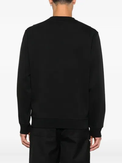 Moose Knuckles Patch-pocket Sweatshirt In Black