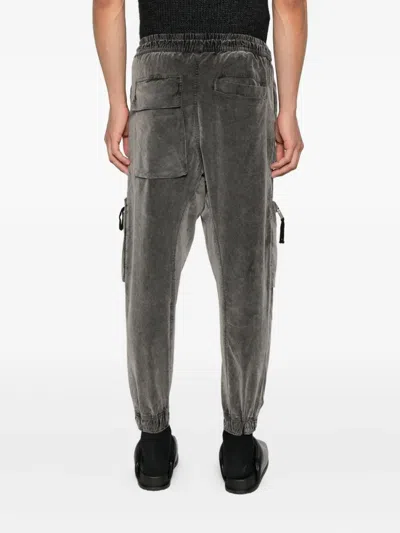 Thom Krom Drawstring-waist Trousers In Green