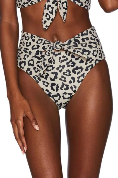 Beach Riot Emma Bikini Bottom In Leopard Print In Animal Print