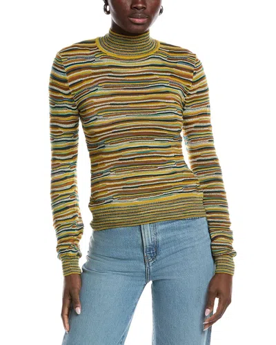 M Missoni Wool-blend Textured Sweater In Multi
