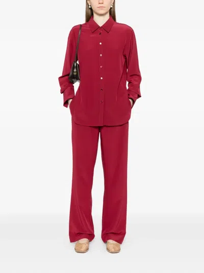 Joseph New Sahal Trousers In Red